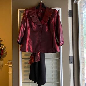 Women’s casual dress and blazer suit set size 14